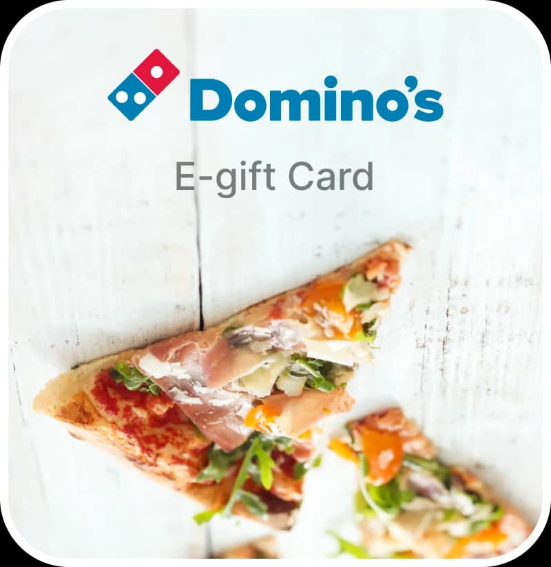 Domino's gift card